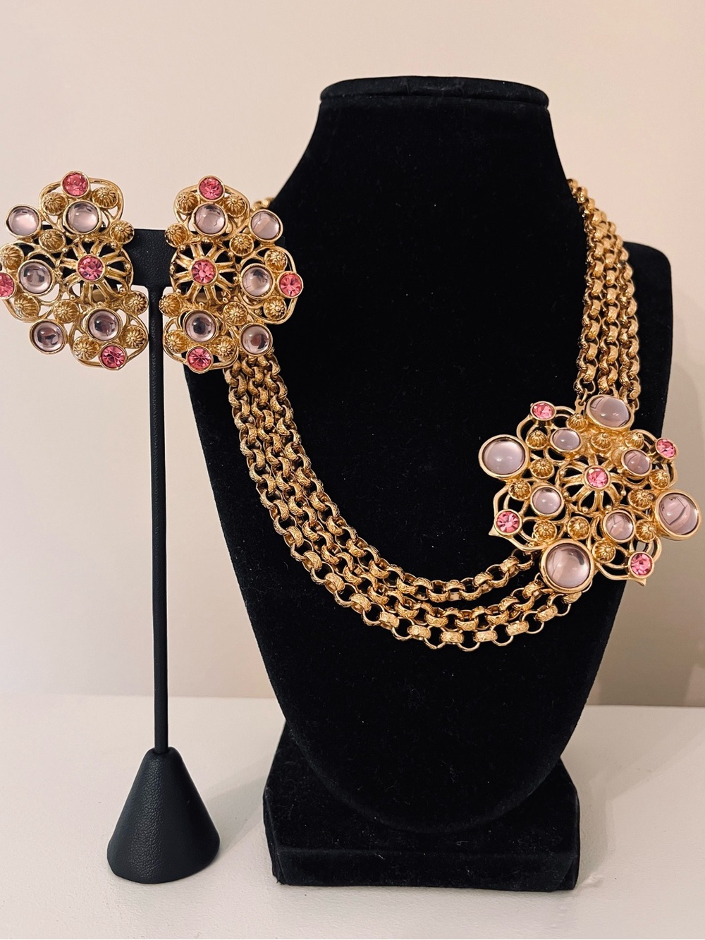 #2 Jose Barrera for Avon “Marbella” Earrings & Necklace Demiparture Set